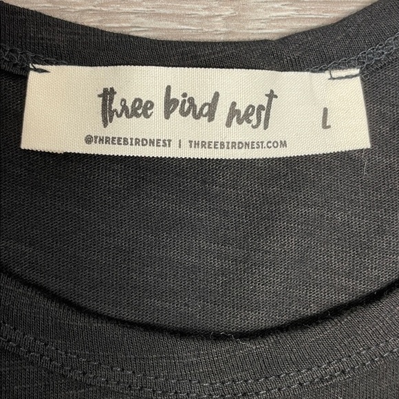 NWOT Three Bird Nest Sleeveless Scoop Neck Jogger Drawstring Waist Jumpsuit L - Picture 6 of 14